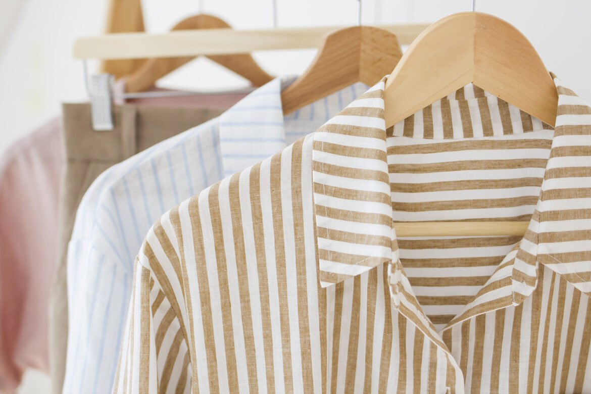 jak dbać o lniane ubrania