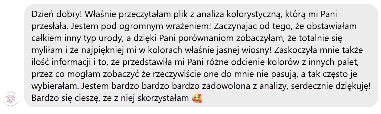 analiza kolorystyczna online